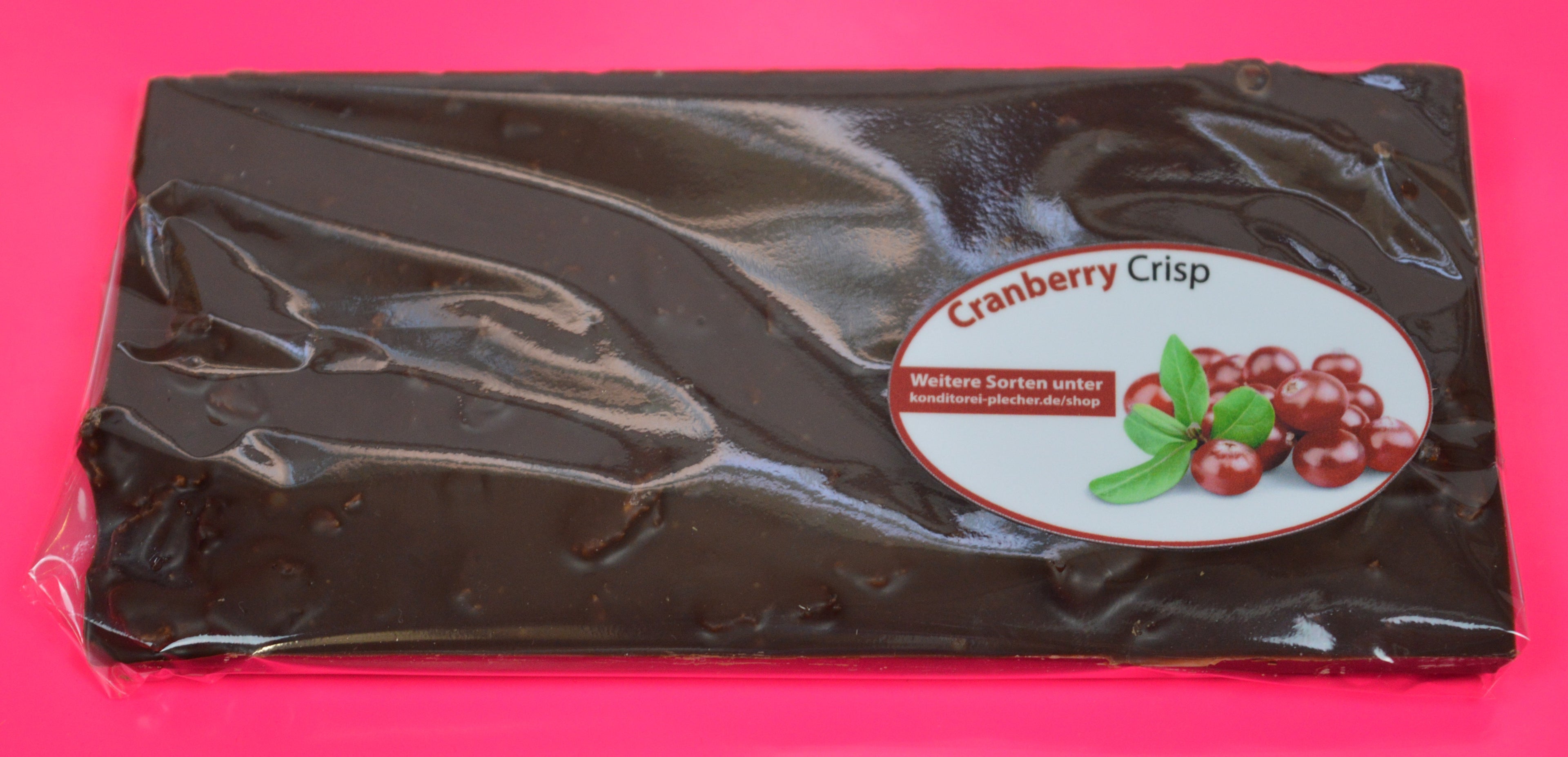 Dark Cranberry Crisp Schokolade
