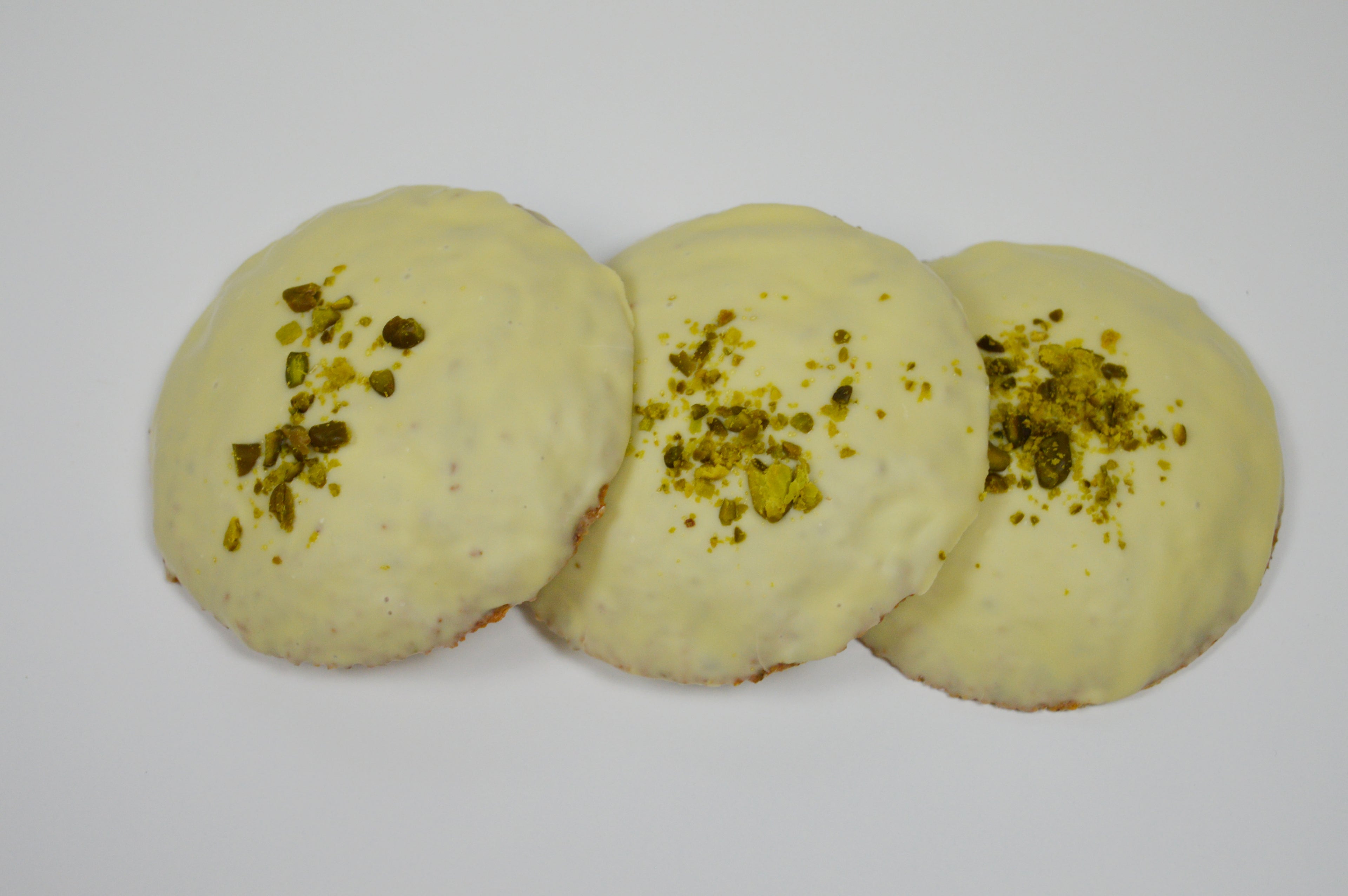 Lebkuchen mit Pistazien im Dubai-Schoko Style (Original runde Winklarner)