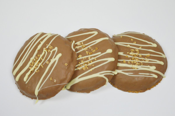 Lebkuchen mit Krokant (Original runde Winklarner)